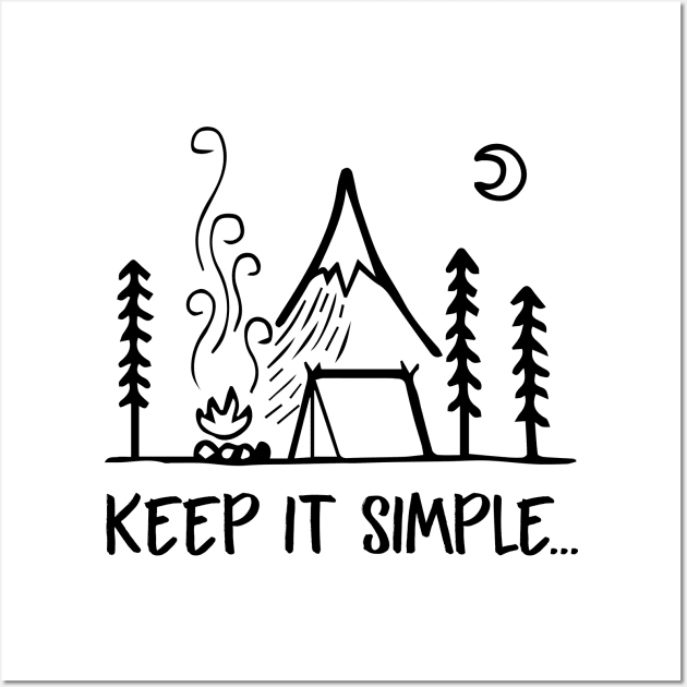 Keep it Simple Wall Art by Josué Leal